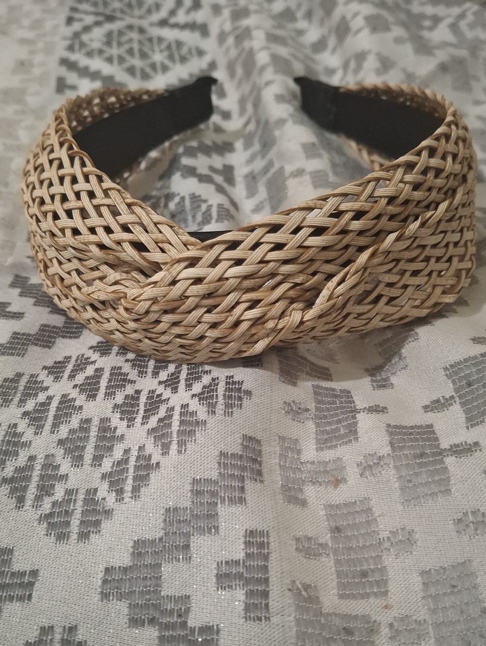 Braided Natural Tone Woven Headband - Women Accessories(NWOT)